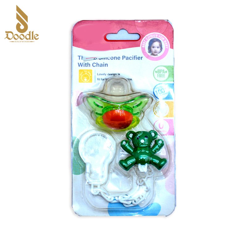 Silicon Pacifier With Chain