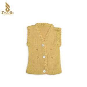 Sleeveless Handmade Wool Sweater