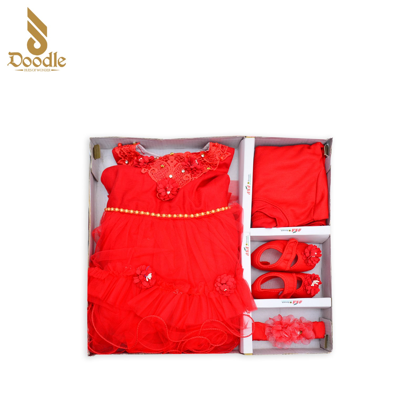 Baby Girl Party Wear Net Frock