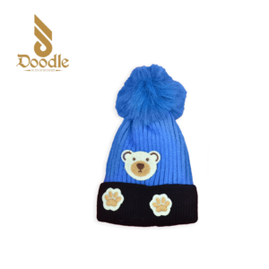 Baby Soft Wool Cap Beanie with Pom Pom