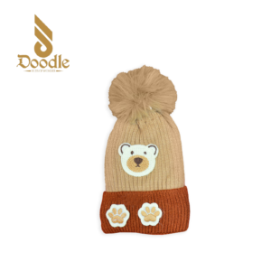 Baby Soft Wool Cap Beanie with Pom Pom