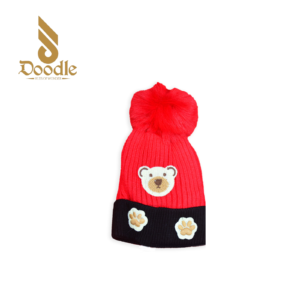 Baby Soft Wool Cap Beanie with Pom Pom