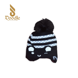 Baby Wool Cap With Pom Pom